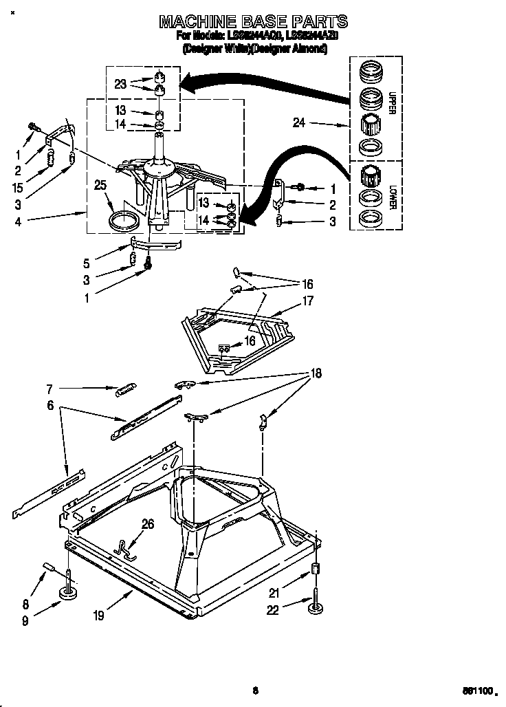 Machine base