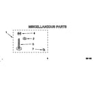 Whirlpool 8LSC6244BG0 miscellaneous diagram