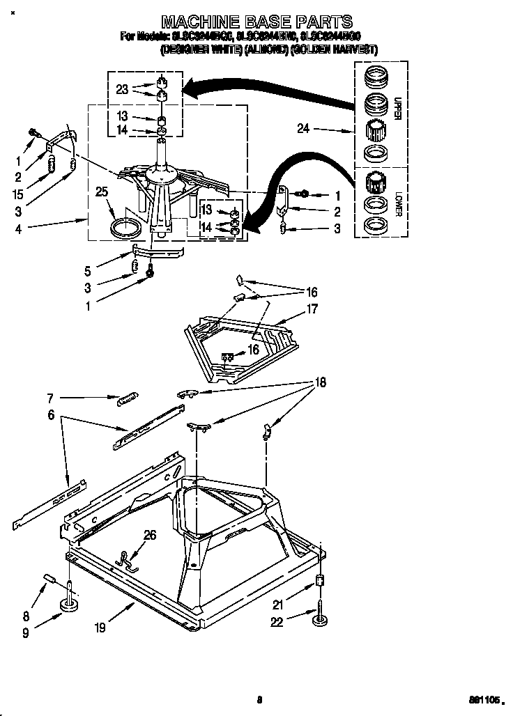 Machine base
