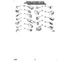 Whirlpool 8LSC6244BN0 wiring harness diagram