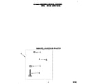 Whirlpool 8LSR5132BW0 miscellaneous diagram