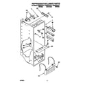 Whirlpool ED22DQXAW11 refrigerator liner diagram