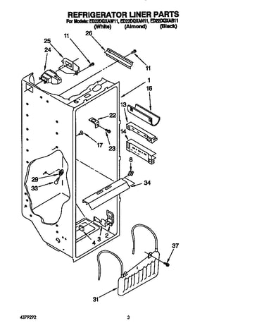 Refrigerator liner
