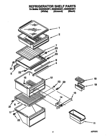 Refrigerator shelf