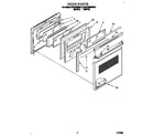 KitchenAid KEDC205BWH0 door diagram