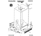 KitchenAid KSRB22QABL12 cabinet diagram