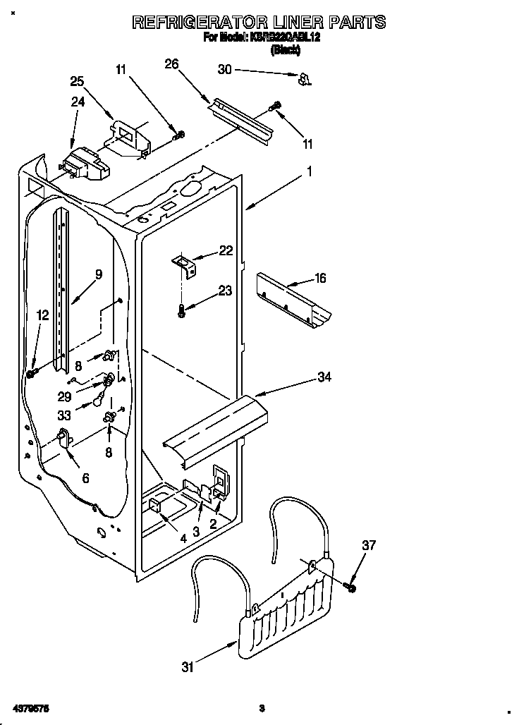 Refrigerator liner