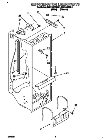 Refrigerator liner