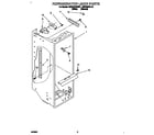 Roper RS22BRXBW01 refrigerator liner diagram