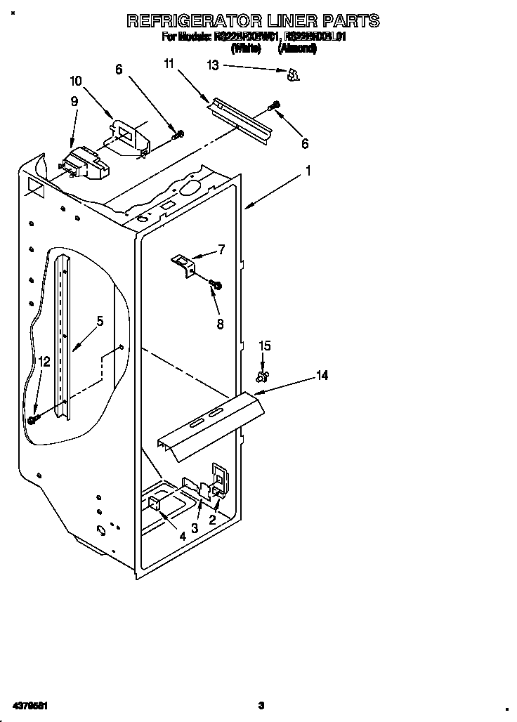 REFRIGERATOR LINER
