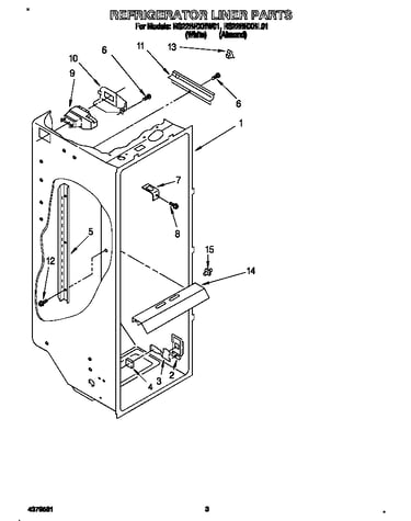 Refrigerator liner