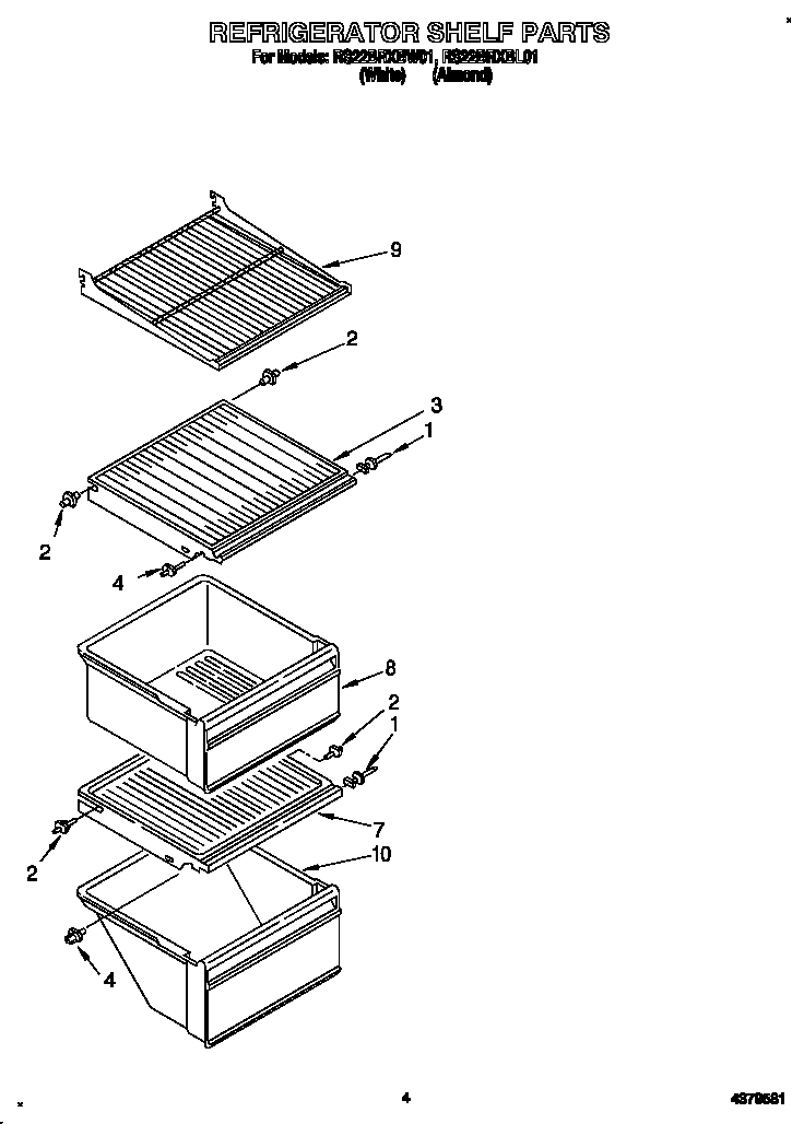 REFRIGERATOR SHELF