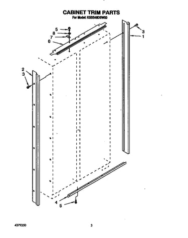 Cabinet trim