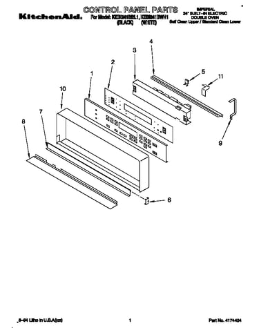 Control panel