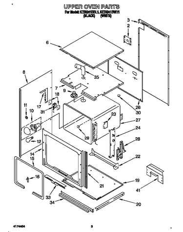 Upper oven