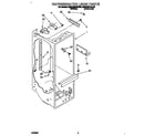KitchenAid KSRC22KBAL00 refrigerator liner diagram