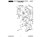KitchenAid BPDH5000BS1 air flow and control diagram