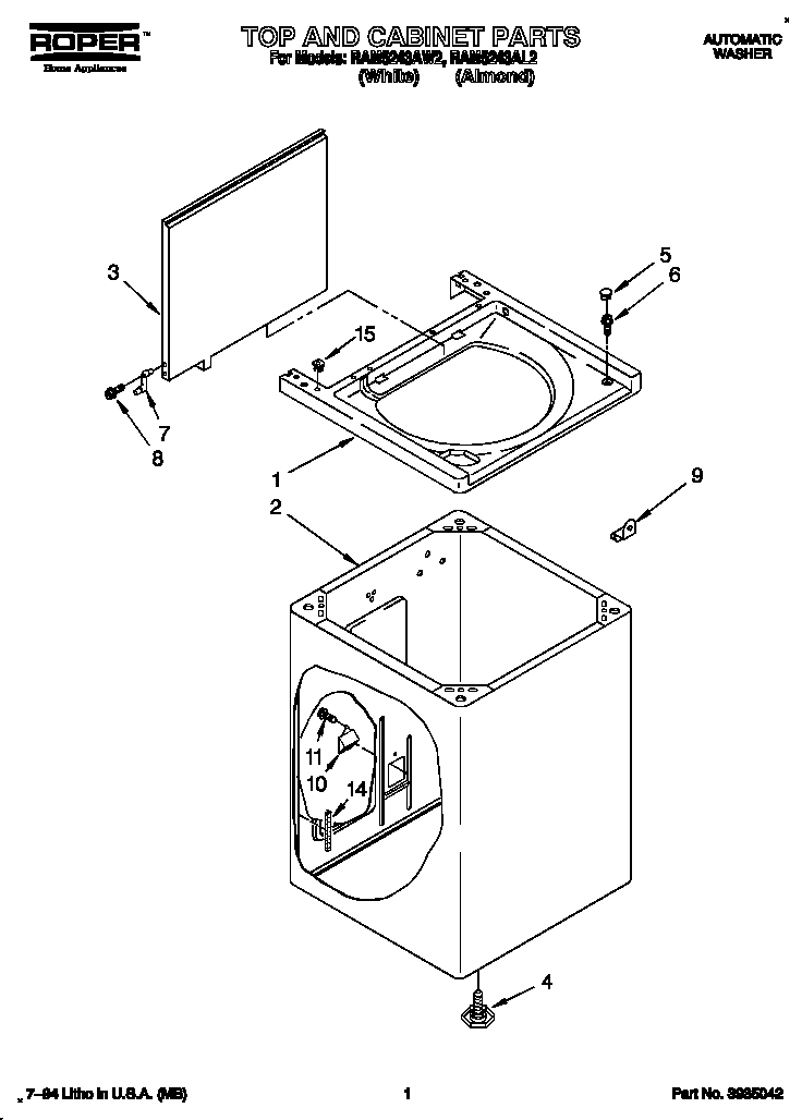 TOP AND CABINET