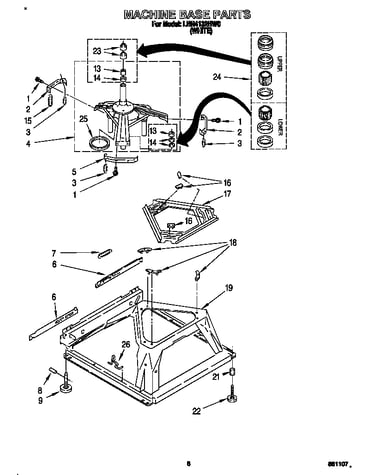 Machine base