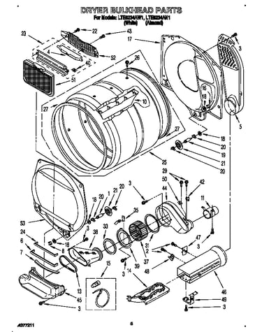 Dryer bulkhead