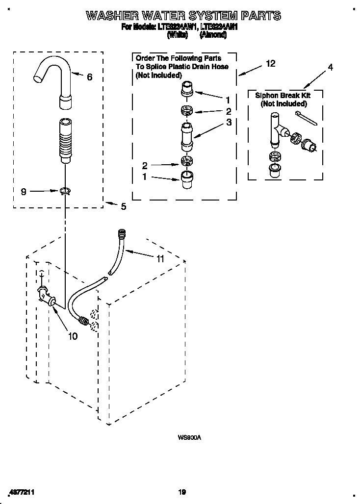 WASHER WATER SYSTEM