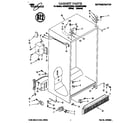 Whirlpool 4ED20ZKXBW00 cabinet diagram