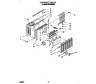 Whirlpool BHAC0500XS5 cabinet diagram