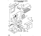 KitchenAid BPAC1400BS0 air flow and control diagram