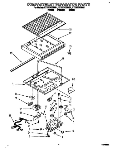 Compartment separator
