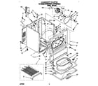 KitchenAid KGYE870BAL1 cabinet diagram