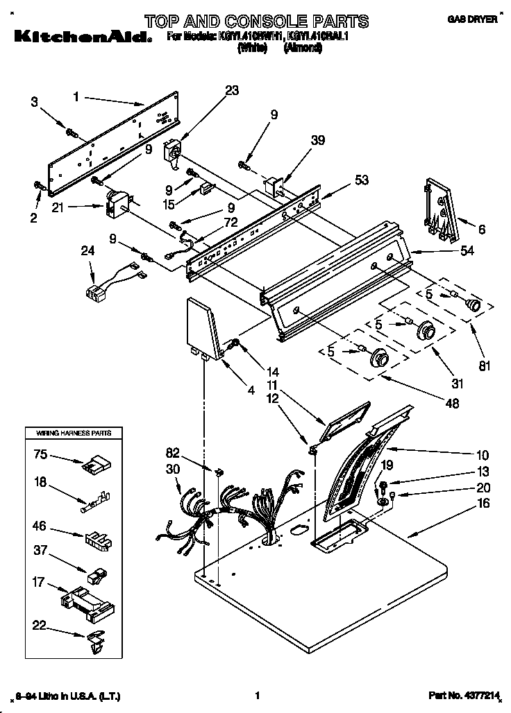 Top and console
