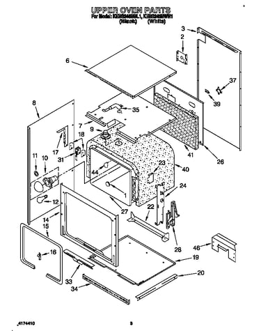 Upper oven