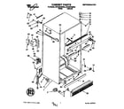 Whirlpool 3ET22DKXBW00 cabinet diagram