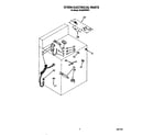 Whirlpool SF395PEWW1 oven electrical diagram