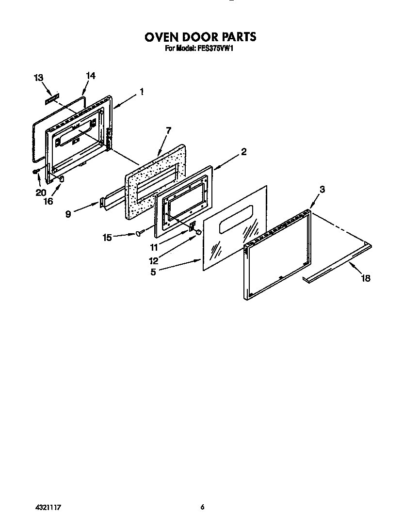 Oven door
