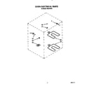 Roper FES375VL1 oven electrical diagram