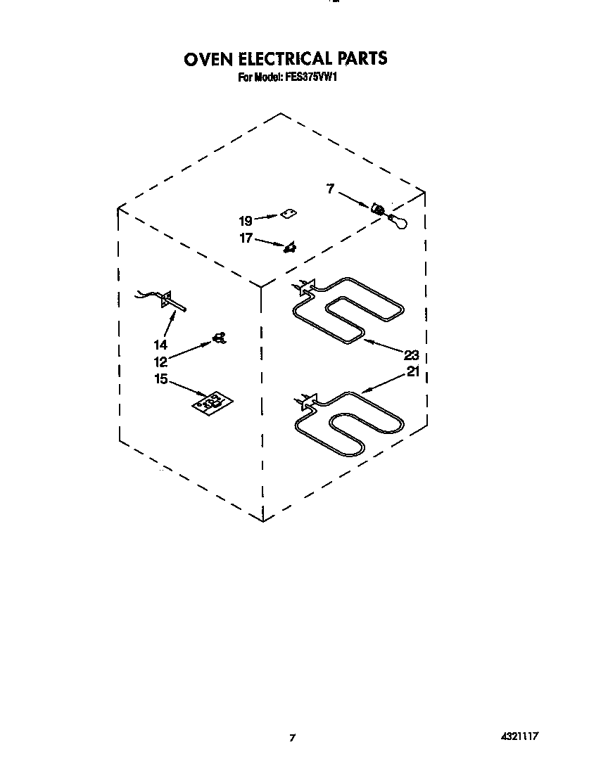 Oven electrical