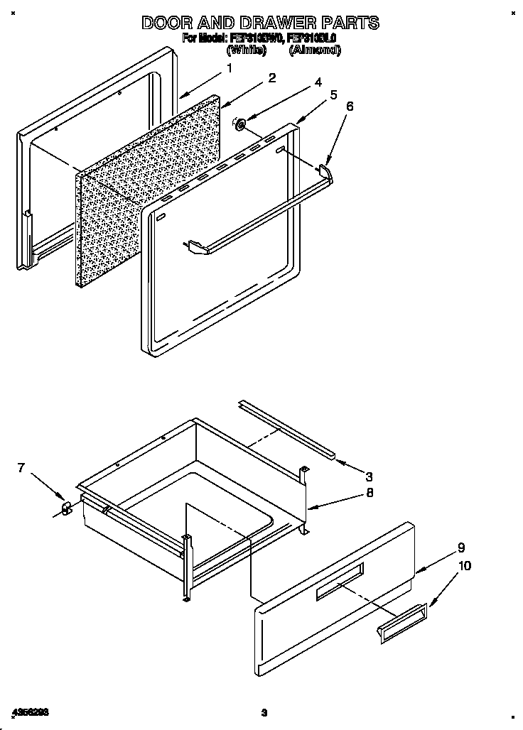 DOOR AND DRAWER