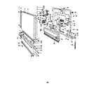 Roper 8581L40 door diagram