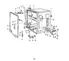 Roper 8581L40 tub diagram