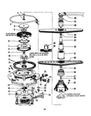 Motor, heater, and spray arm