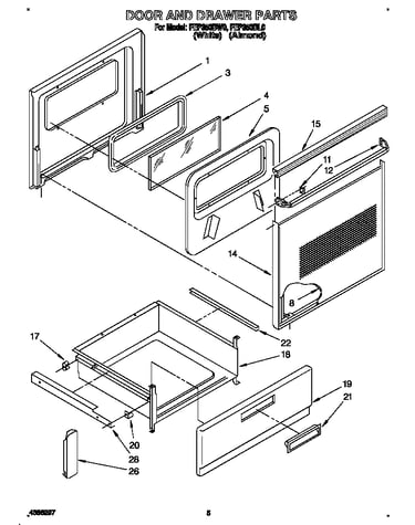 Door and drawer
