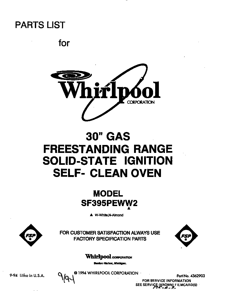 Front cover