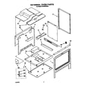 Whirlpool SF395PEWW2 external oven diagram
