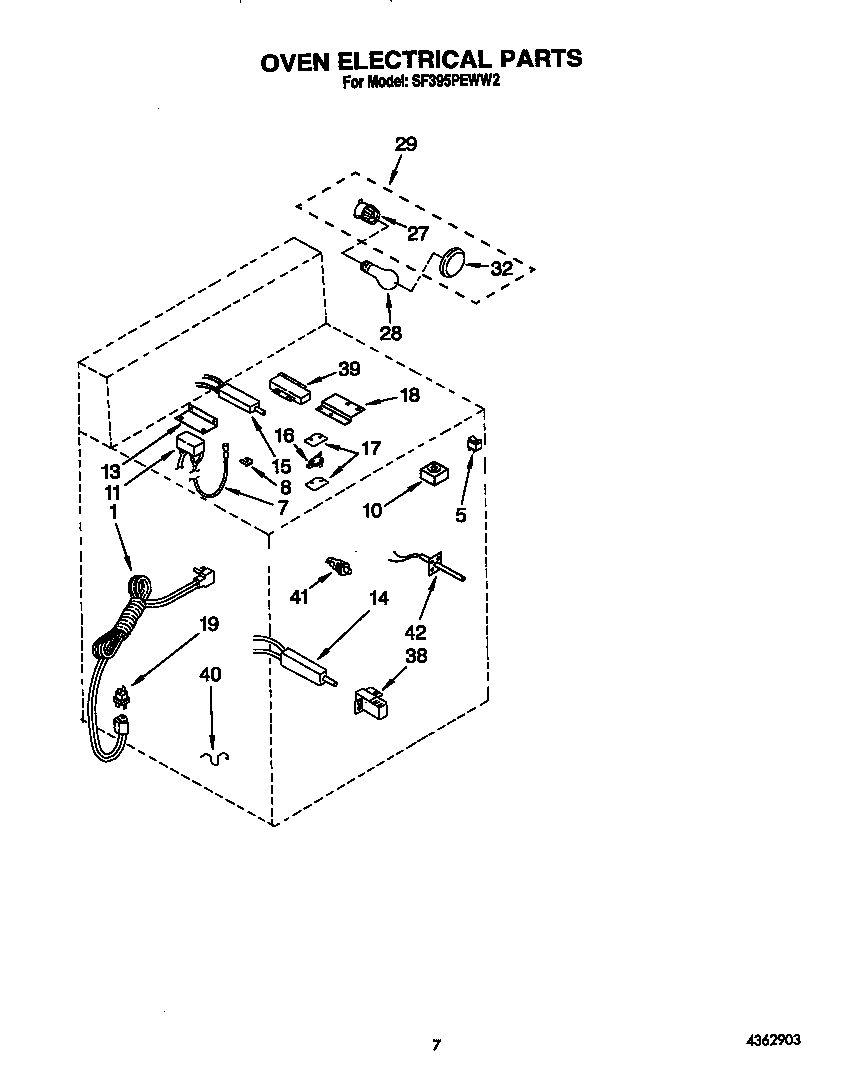 Oven electrical