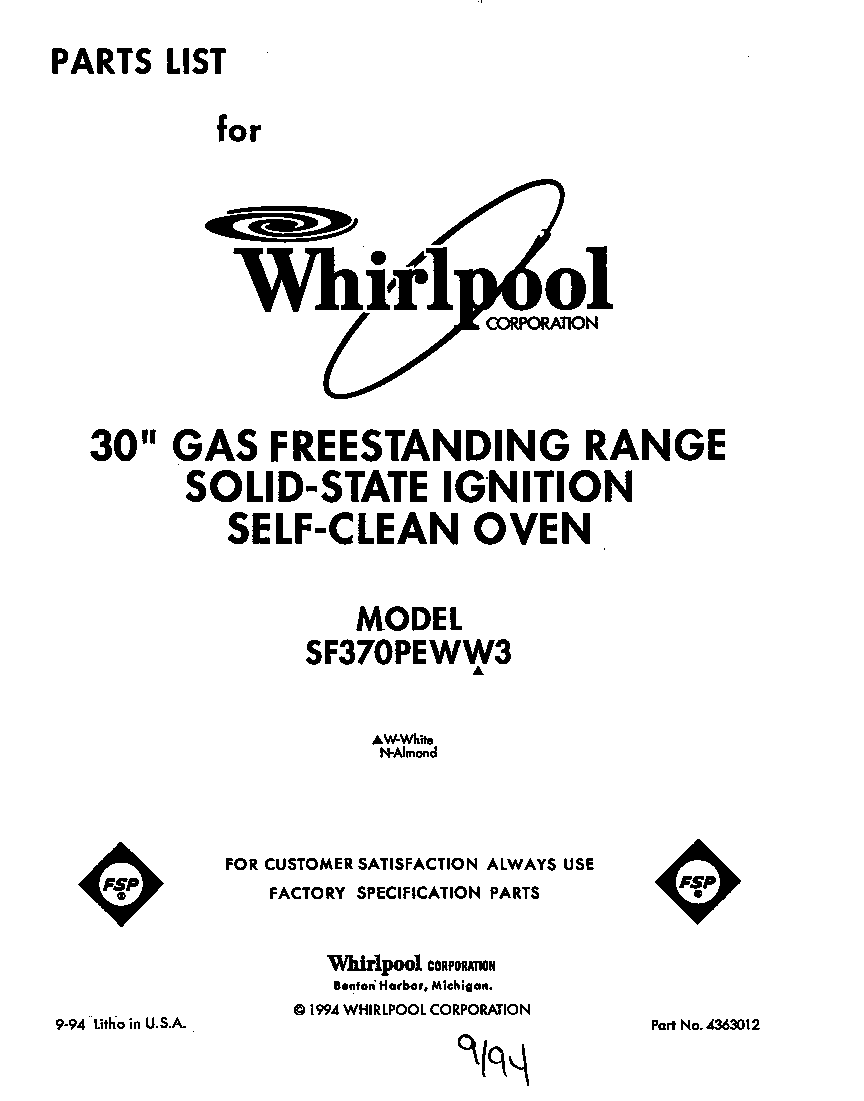 Front cover