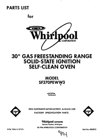 Front cover