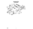 Whirlpool SF370PEWW3 manifold diagram