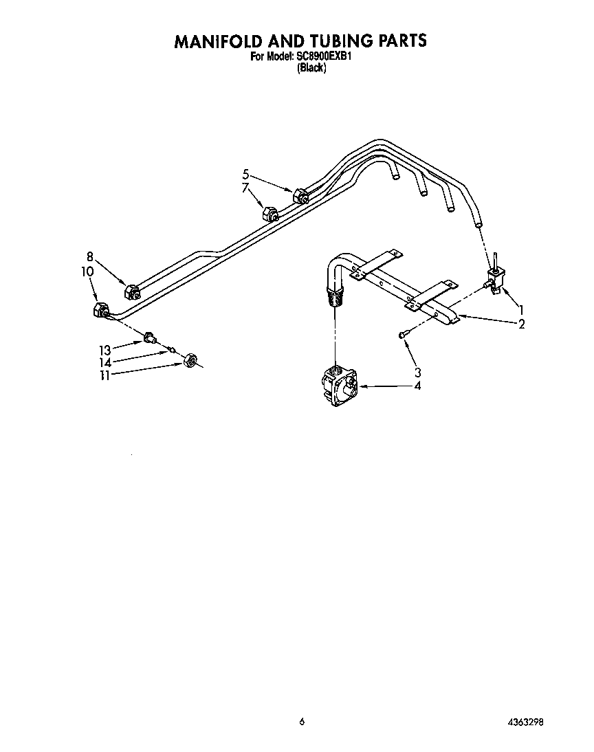 Manifold and tubing
