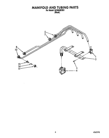 Manifold and tubing